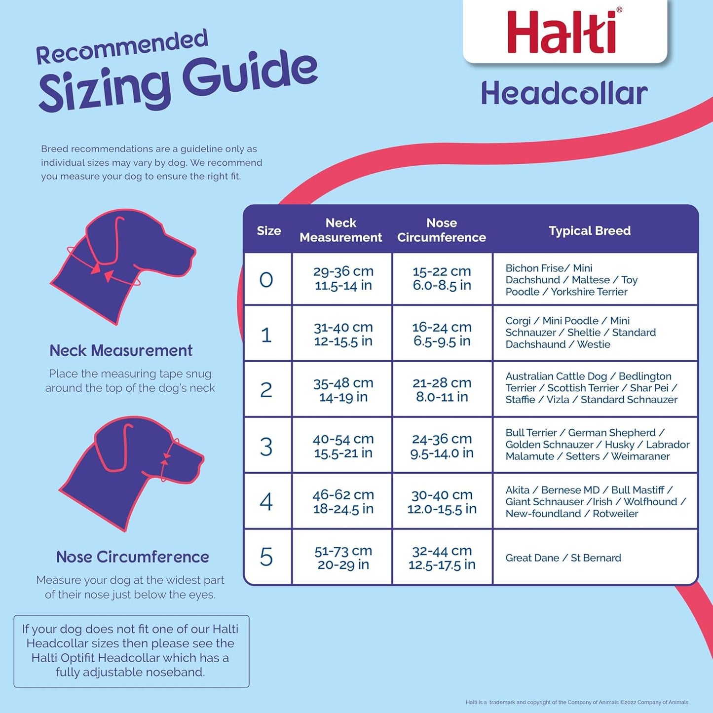 HALTI Headcollar til Stressfrie Gåture™