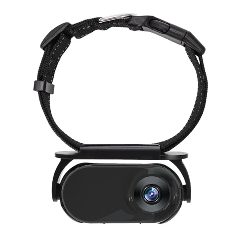 N11R- Pet Collar Camera For Pet Camera And Monitor With Wide Angle Lens, Mini Portable Stabilized Sports Body Camera