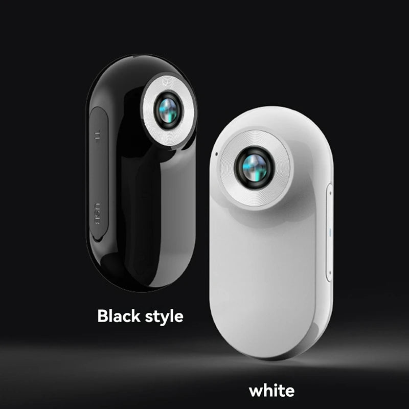 N11R- Pet Collar Camera For Pet Camera And Monitor With Wide Angle Lens, Mini Portable Stabilized Sports Body Camera