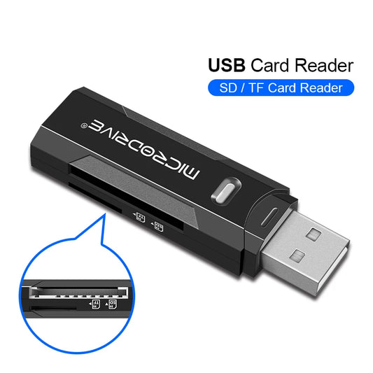 2 in 1 Card Reader