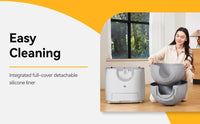 Self-Cleaning Cat Litter Box Open-Top Design with Advanced Safety Sensors Extra Large Capacity for Multi-Cat Homes Hassle-Free